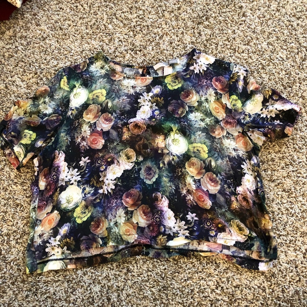 Crop blouse